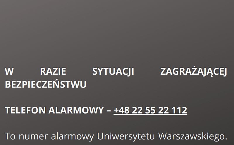 BEZPIECZEŃSTWO