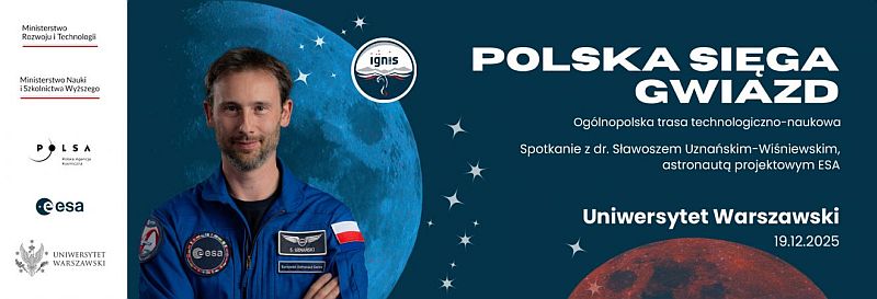 Spotkanie astronauty ze&nbsp;społecznością uczelni